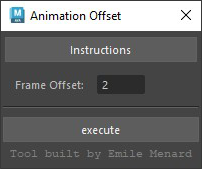 Animation Offset UI